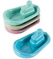 Dantoy Boten - 4-pack - 15 cm - Blue Marinespeelgoed