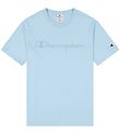 Champion Fashion T-Shirt - Col rond - Bleu Clair