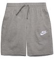 Nike Shorts en Molleton - Dark Grey Heather