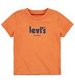 Levis Kids Stuttermabolur - Merkt melóna