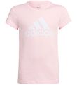 adidas Performance T-Shirt - G BL T - Pink/Wei