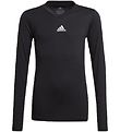 adidas Performance Bluse - Team BASIS Tee Y - Schwarz