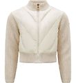 Moncler Cardigan - Knitted/Down - Off White
