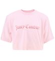Juicy Couture Stuttermabolur - Loose Crop - Cherry Blossom