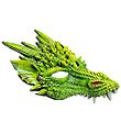 Great Pretenders Maskeradkläder - Drakmask - Grön