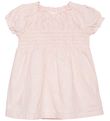 En Fant Dress - Striped - Misty Rose