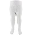 Name It Tights - NbfOpagna - Bright White w. Lace