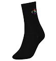 Calvin Klein Socken - Rib - Stolz - Schwarz m. Logo