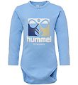 Hummel Bodysuit æ/s - hmlOuen - Dusk Blue