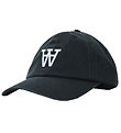 Wood Wood Casquette - Eli AA - Black