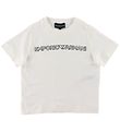 Emporio Armani T-shirt - White w. Embroidery