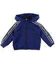 Emporio Armani Lightweight Jacket - Blue/Navy w. Logo Stripe