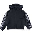 Emporio Armani Lightweight Jacket - Navy w. Logo Stripe