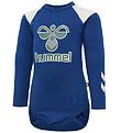 Hummel Justaucorps l/ - hmlDevon - Marine Peony