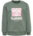 Hummel Sweatshirt - hmlLime - Lorbeerkranz
