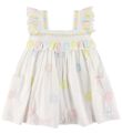 Stella McCartney Kids Dress - White/Pastel w. Flowers