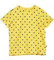 Mini Rodini T-Shirt - Polka Dot - Geel