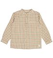 Wheat Shirt - Willum - Golden Dove Check