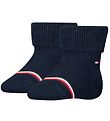 Tommy Hilfiger Socken - 2er-Pack - Navy m. Logo