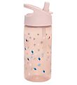 Petit Monkey Water Bottle - Dino Footprints - 380 mL - Sand