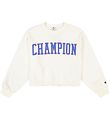 Champion Fashion Sweatshirt - Kurz geschnitten - Wei