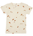 VACVAC T-shirt - Rib - Ello - Croissant Mini - Beige