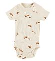 VACVAC Romper s/s - Kurt - Mini Croissant - Beige