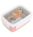 Petit Monkey Lunchbox - Sloth - Melba Pink