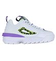 Fila Sneakers - Disruptur T - White-Elektrisch Purple