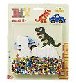 Hama Midi Bead Set - 1100 pcs - Car & Dinosaur