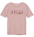 Creamie T-Shirt - Lotus m. Pailletten