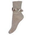 GoBabyGo Rutschfeste Socken - Bambus/Liberty - Sand