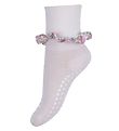 GoBabyGo Chaussettes - Antidrantes - Bambou/Liberty - Off White