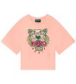 Kenzo T-shirt - Pink w. Tiger