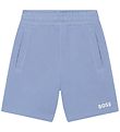 BOSS Shorts en Molleton - Bleu Clair