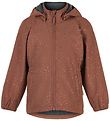 Mikk-Line Softshelljassen m. Fleece - Gerecycled - Roodbruin m. 