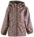 Mikk-Line Softshelljacke m. Fleece - Recycelt - Nougat m. Blume