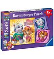 Ravensburger Palapeli - 3x49 Tiilet - Paw Patrol Glamorous Gi