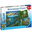 Ravensburger Puzzle - 3x49 Briques - Dinosaur Faonnage