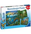 Ravensburger Puzzle Game - 3x49 Bricks - Dinosaur Facinaiton