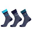 Ronaldo Chaussettes - 3 Pack - Gris/Bleu