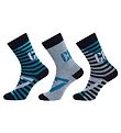 Ronaldo Socks - 3-Pack - Blue/Grey