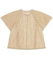 Zadig & Voltaire Top - Gold Yellow w. Pattern