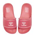 Hummel Rantasandaalit - Pool Slide Jr - Shell Vaaleanpunainen