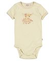 Wheat Bodysuit s/s - Flower Lamb - Clam