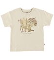 Wheat T-Shirt - Groenen - Krijt