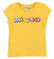 Moschino T-shirt - Gul m. Tryck