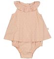 Wheat Bodysuit w. Skirt - Ingeborg - Tan