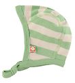 Katvig Bonnet de Bb - Vert/Blanc Rayures