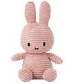 Bon Ton Toys Soft Toy - 23 cm - Miffy Sitting - Corduroy Pink